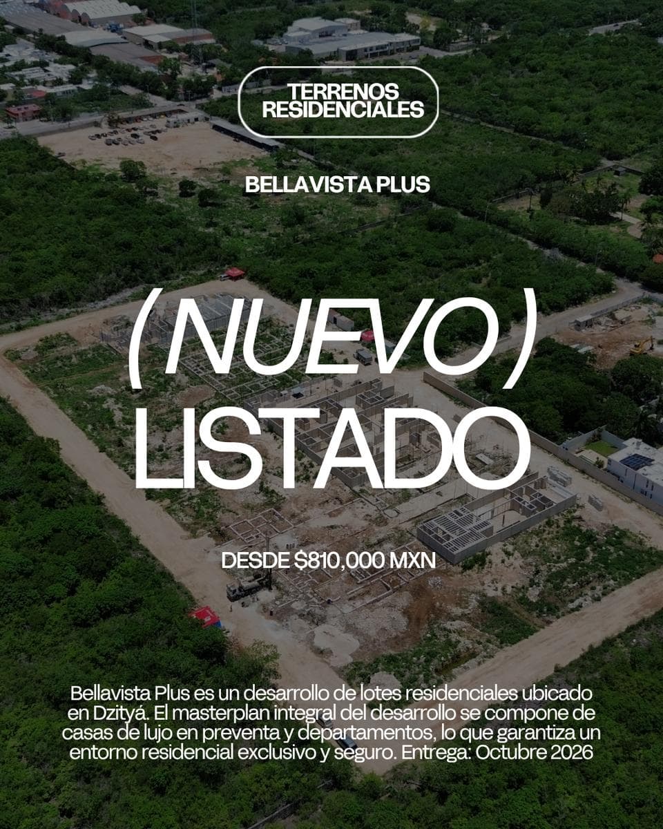 Land for Sale in Dzitya, Mérida
