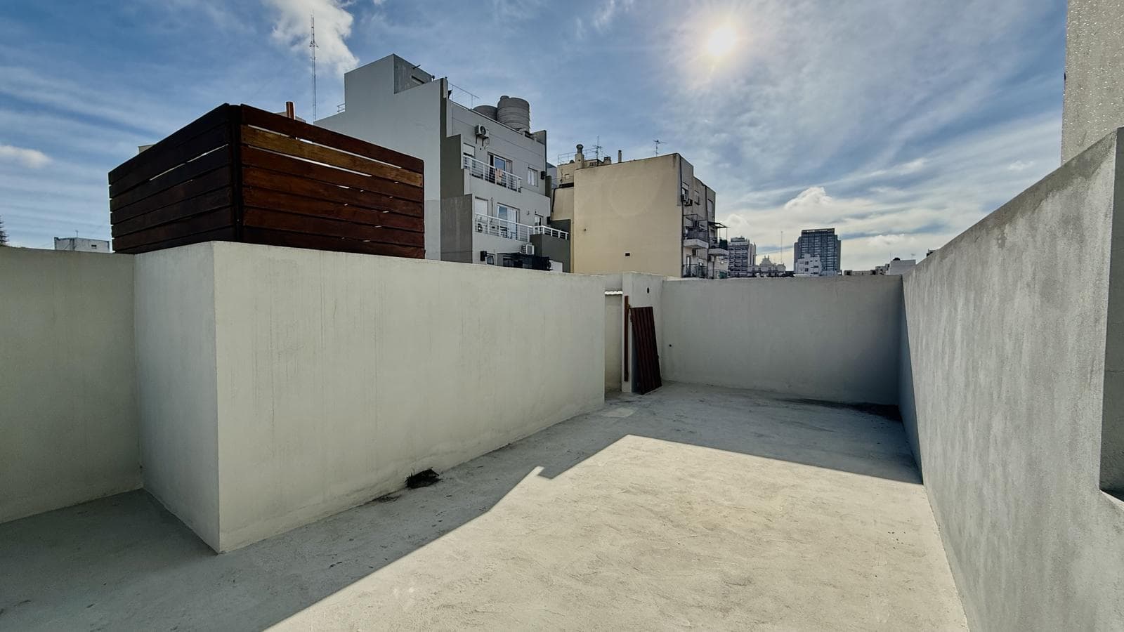 Apartment with a private terrace