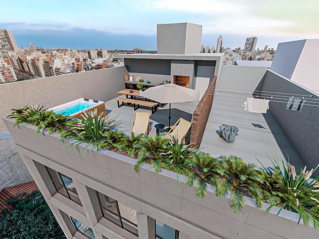 Pozo - One-room apartment - Back-facing - La Perla