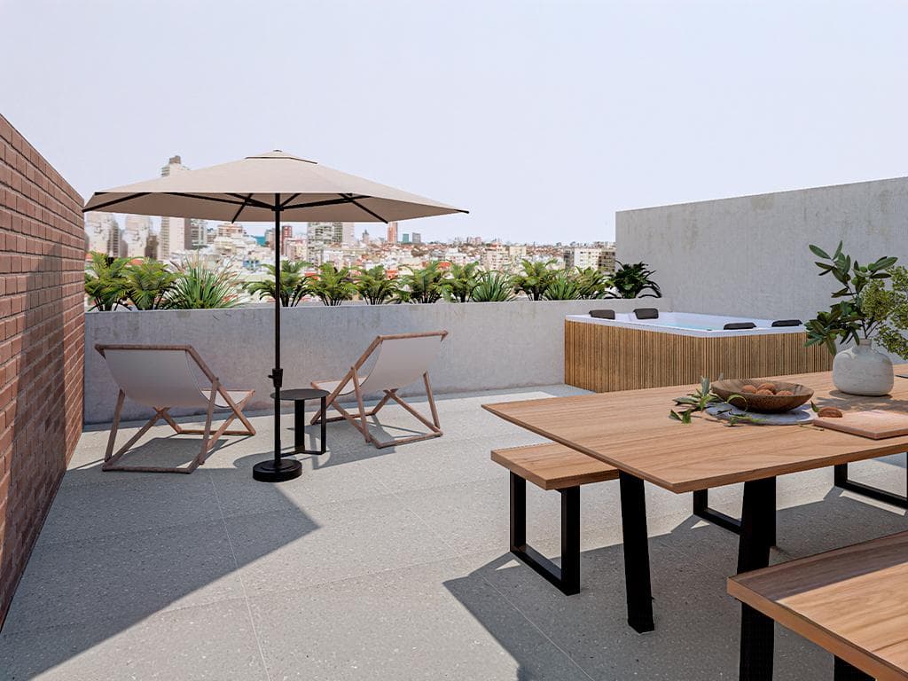 Pozo - One-room apartment - Front-facing - La Perla