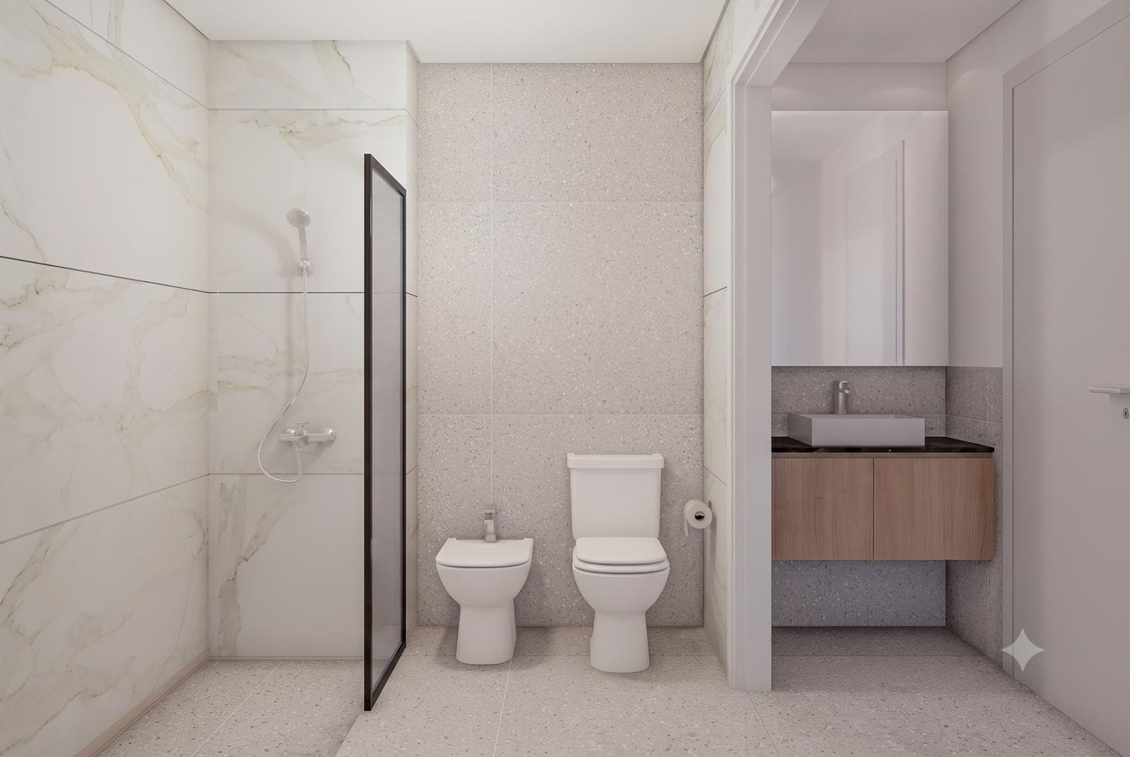 Pozo - 2-room apartment - Rear-facing - La Perla