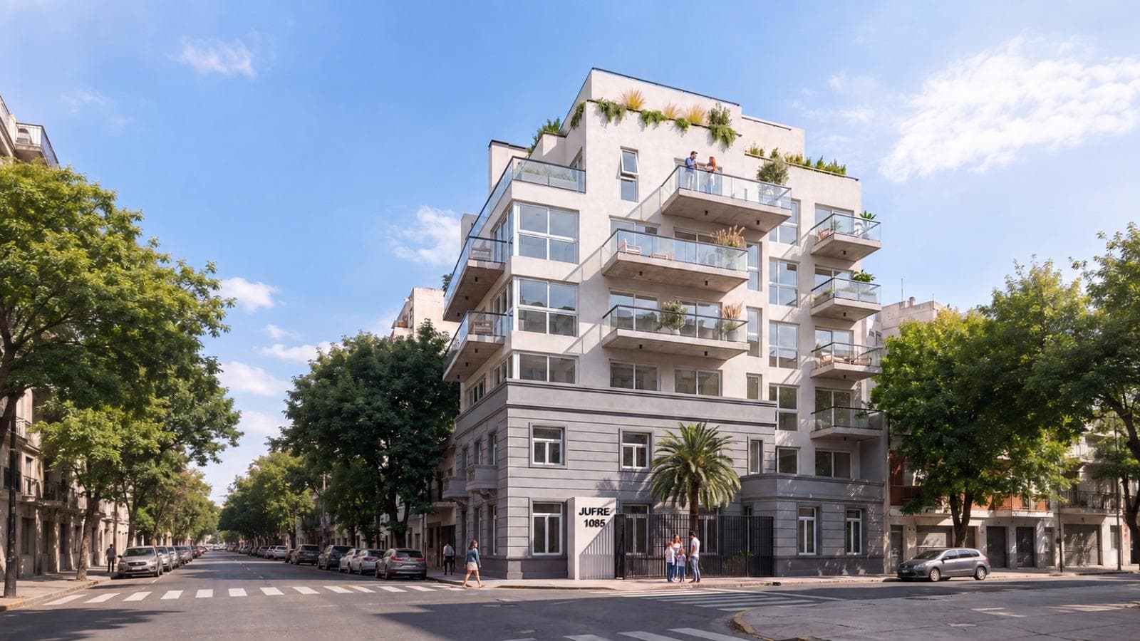 2-room apartment for sale in Villa Crespo (under construction)