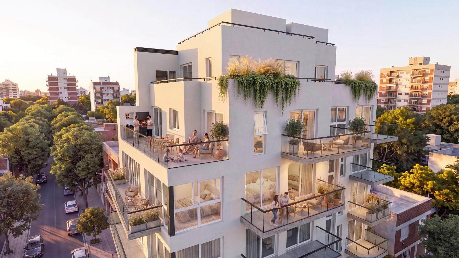 2-room apartment for sale in Villa Crespo (under construction)