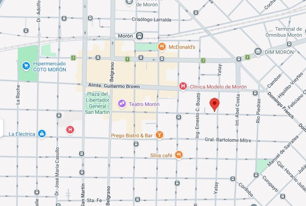 DOUBLE-FRONT LOT FOR SALE IN DOWNTOWN MORÓN