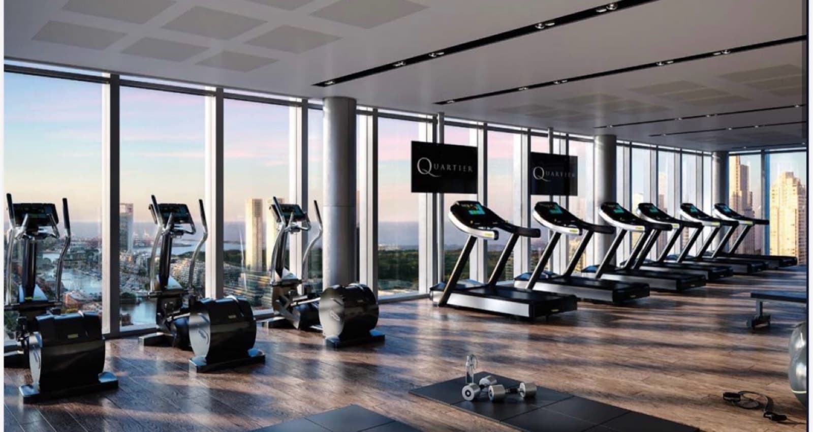 Apartment for sale in Puerto Madero: brand-new 3-room unit with a parking space and an unobstructed view of the dock