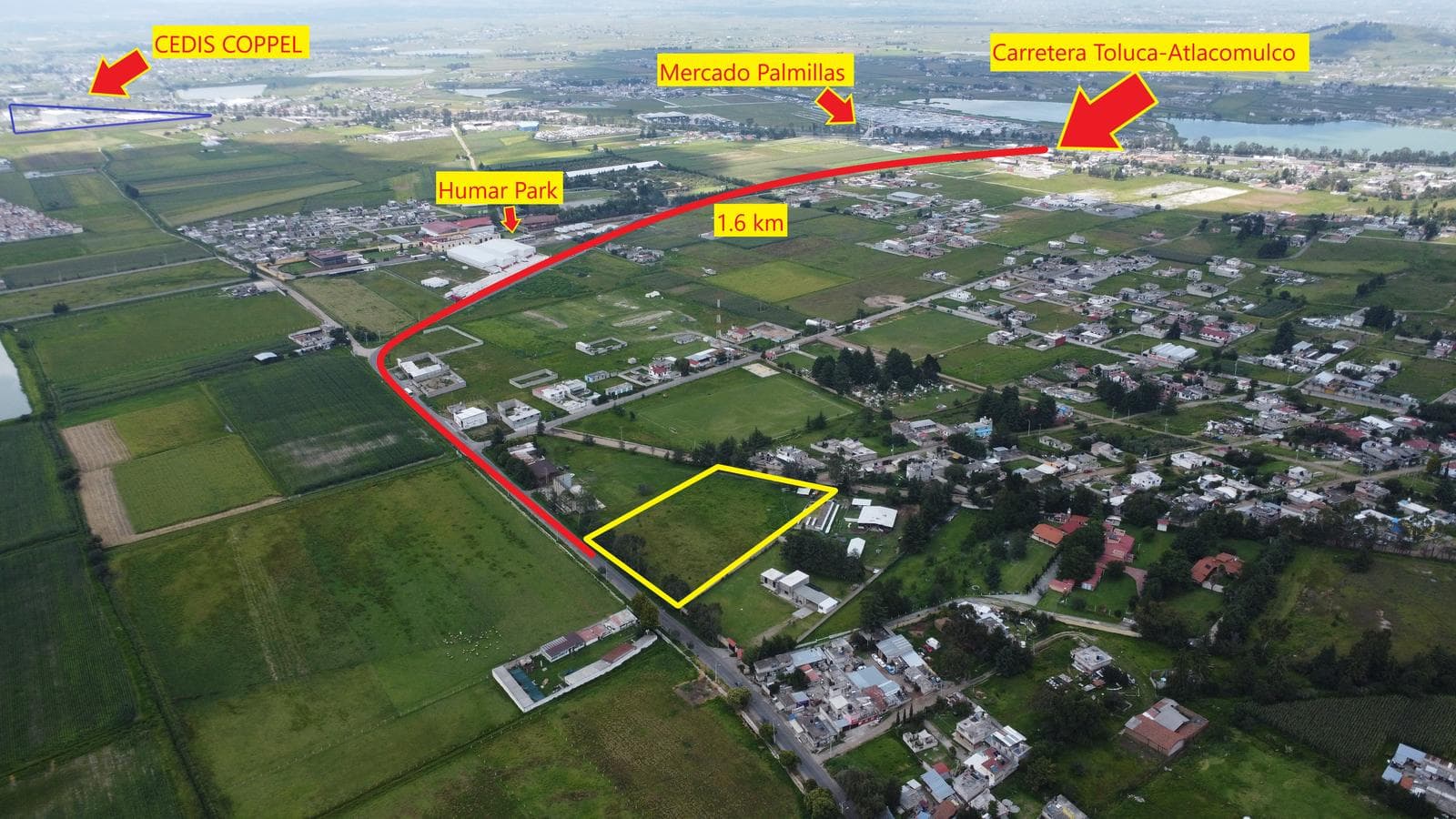LAND FOR SALE IN TOLUCA, SAN MARTÍN TOLTEPEC