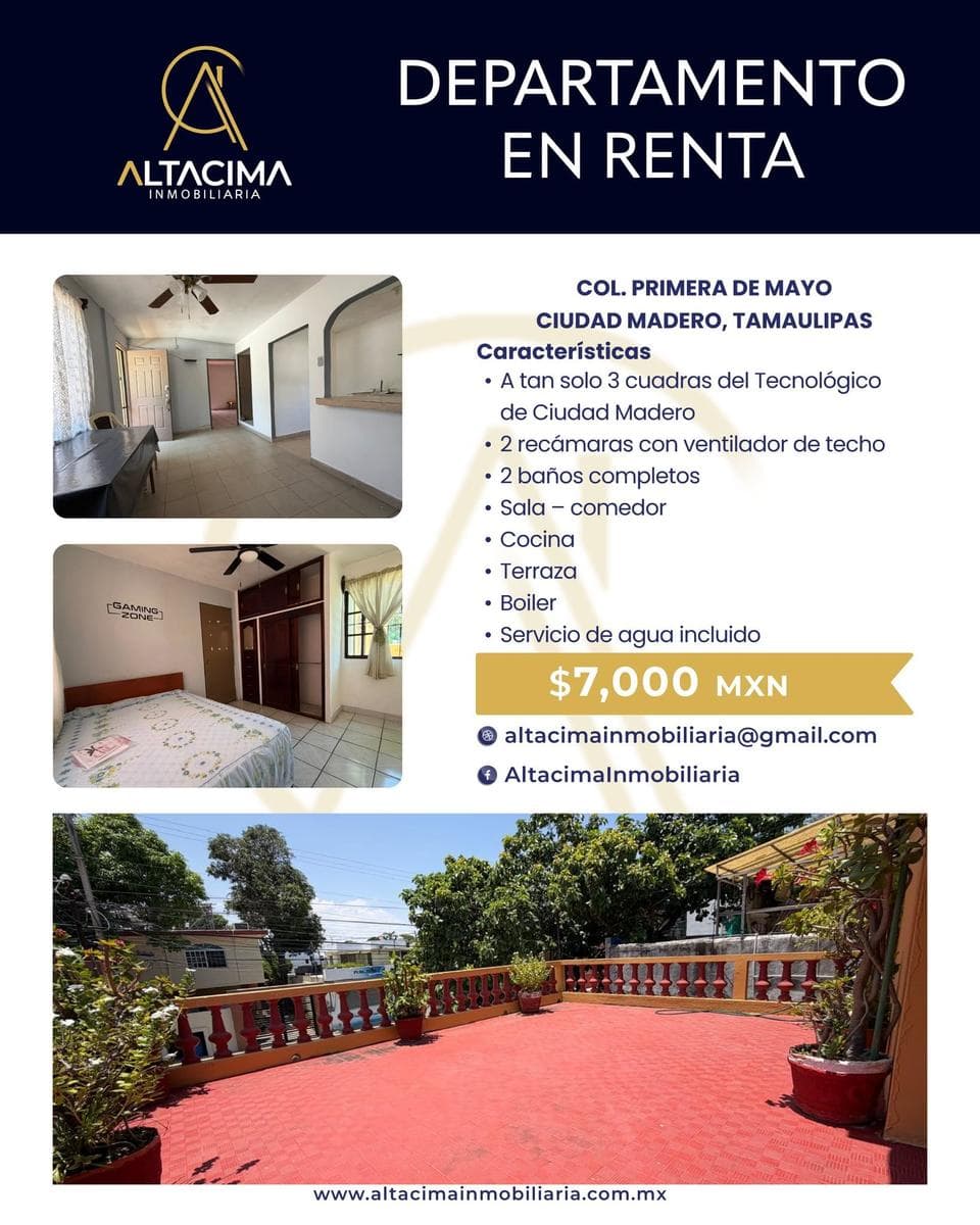 Apartment in Primero de Mayo