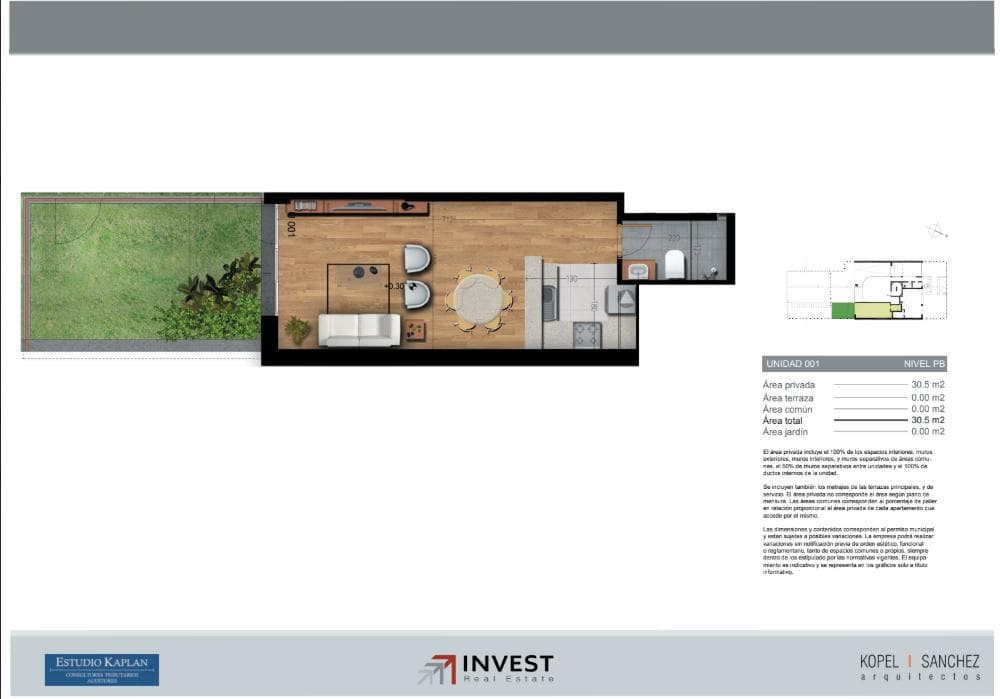 Nexus Costanera, Apt. 001, Studio Apartment