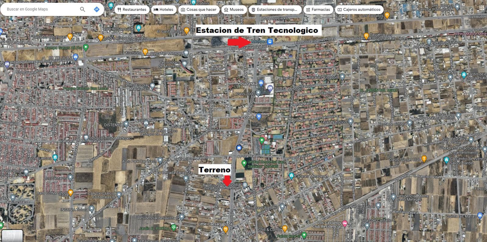 LAND FOR SALE ON AV. TECNOLÓGICO, ACROSS FROM THE COURTHOUSE