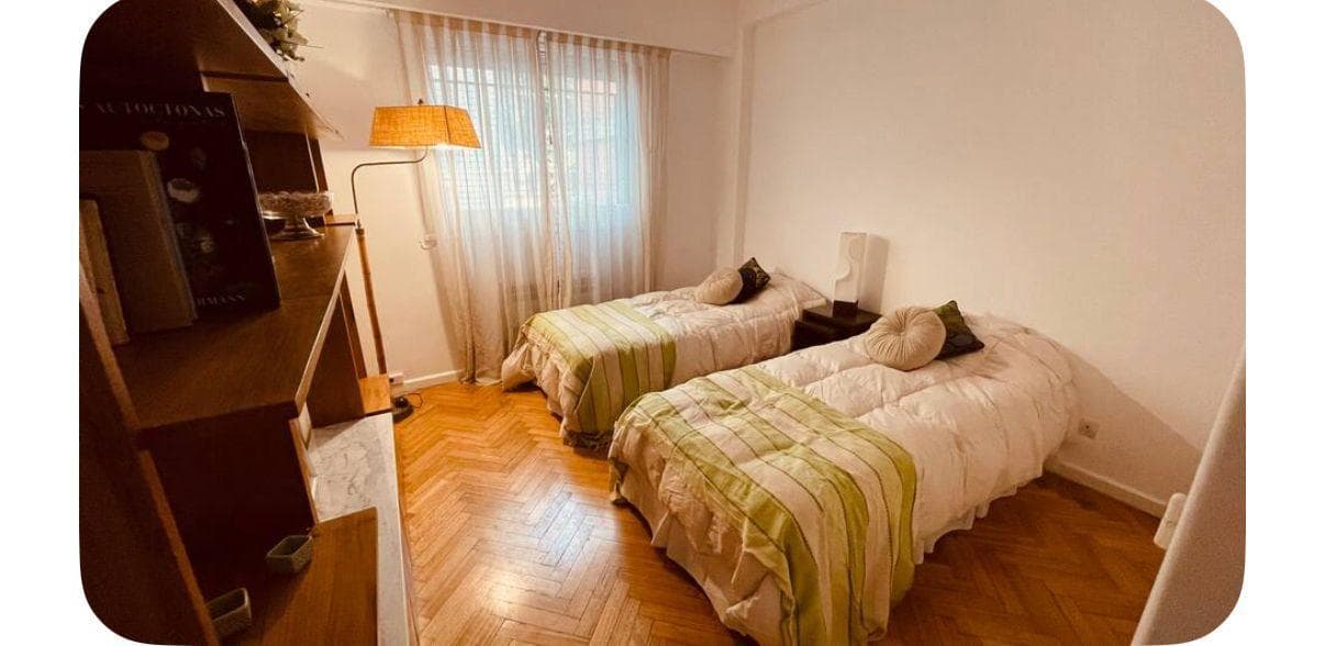 3-room apartment for rent in Recoleta