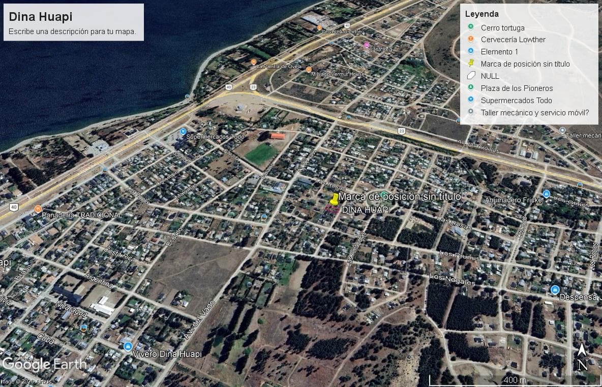 Lot for Sale in Dina Huapi