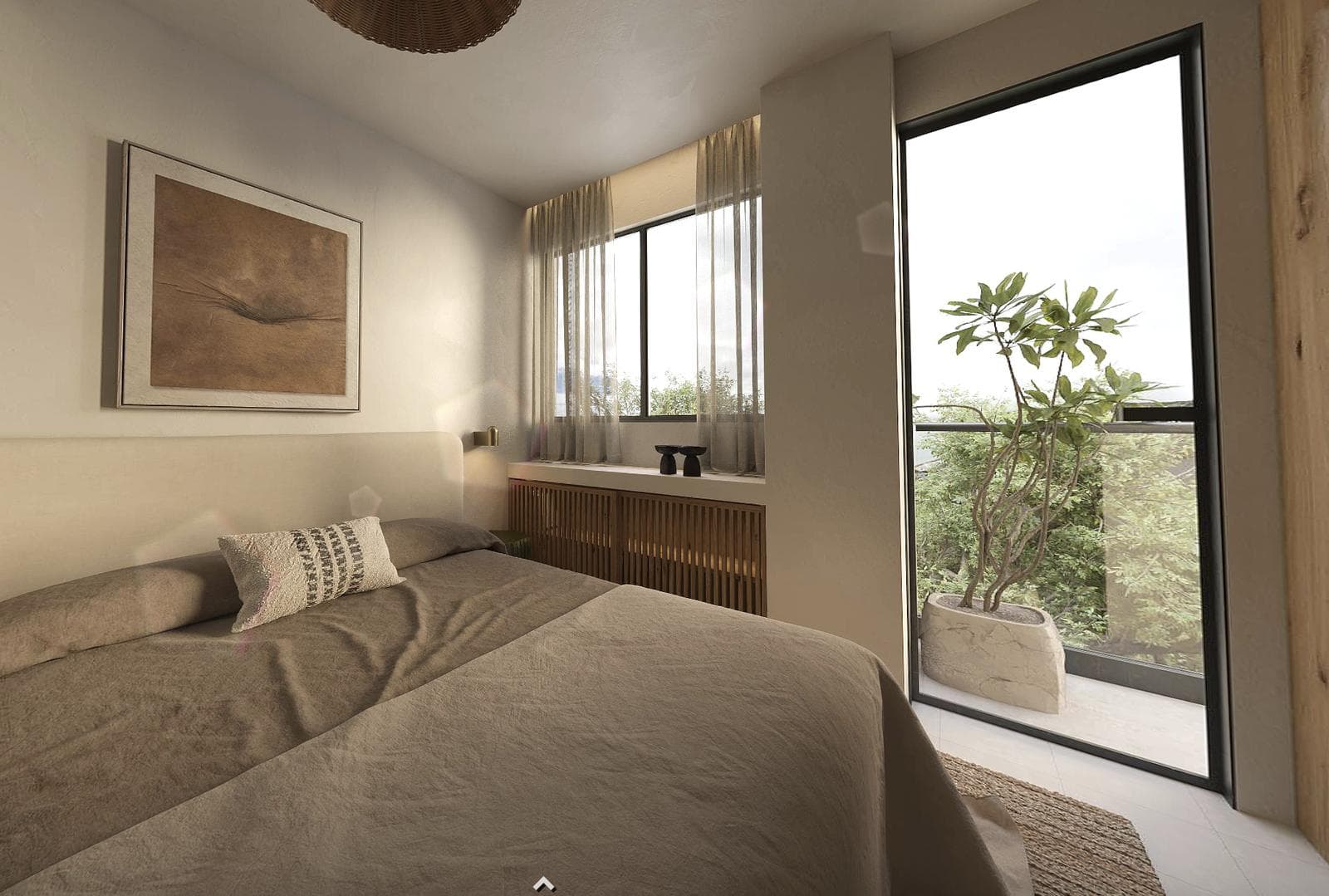 Moderno Departamento de 2 Recámaras en Venta en Playa del Carmen | Amenidades Tipo Resort y Excelente Ubicación