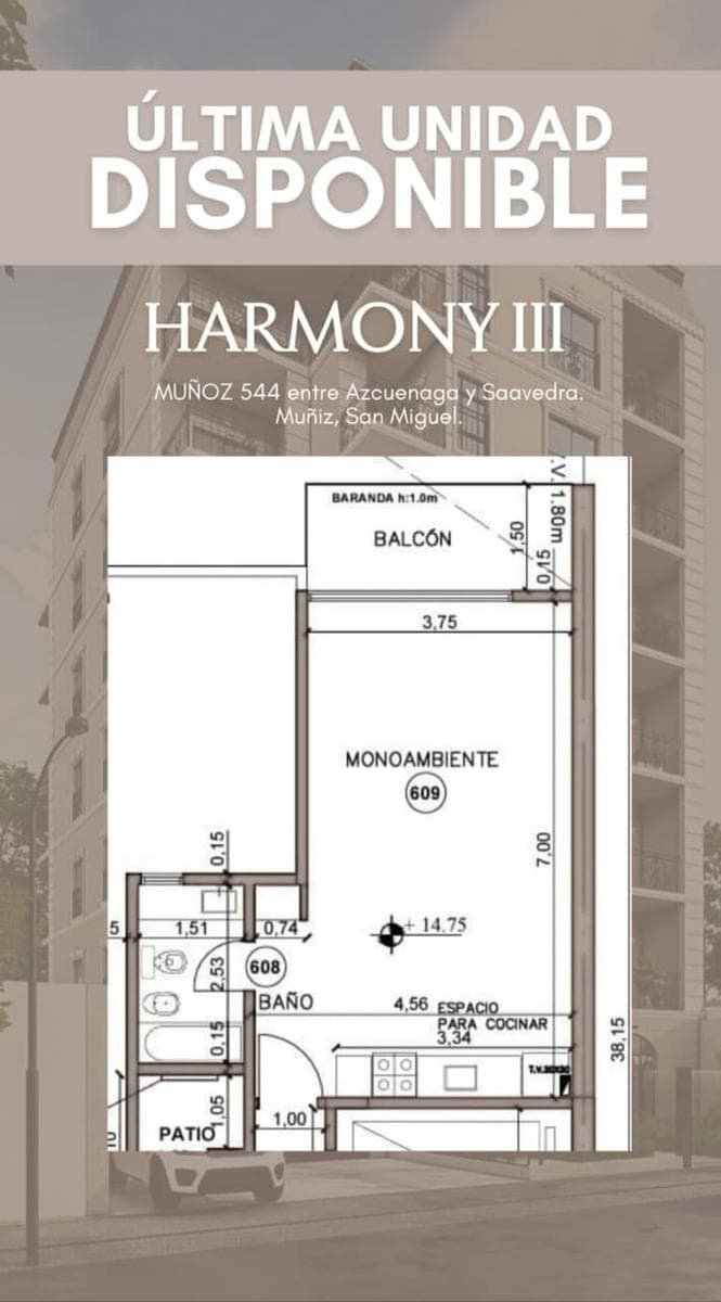 Departamento en San Miguel