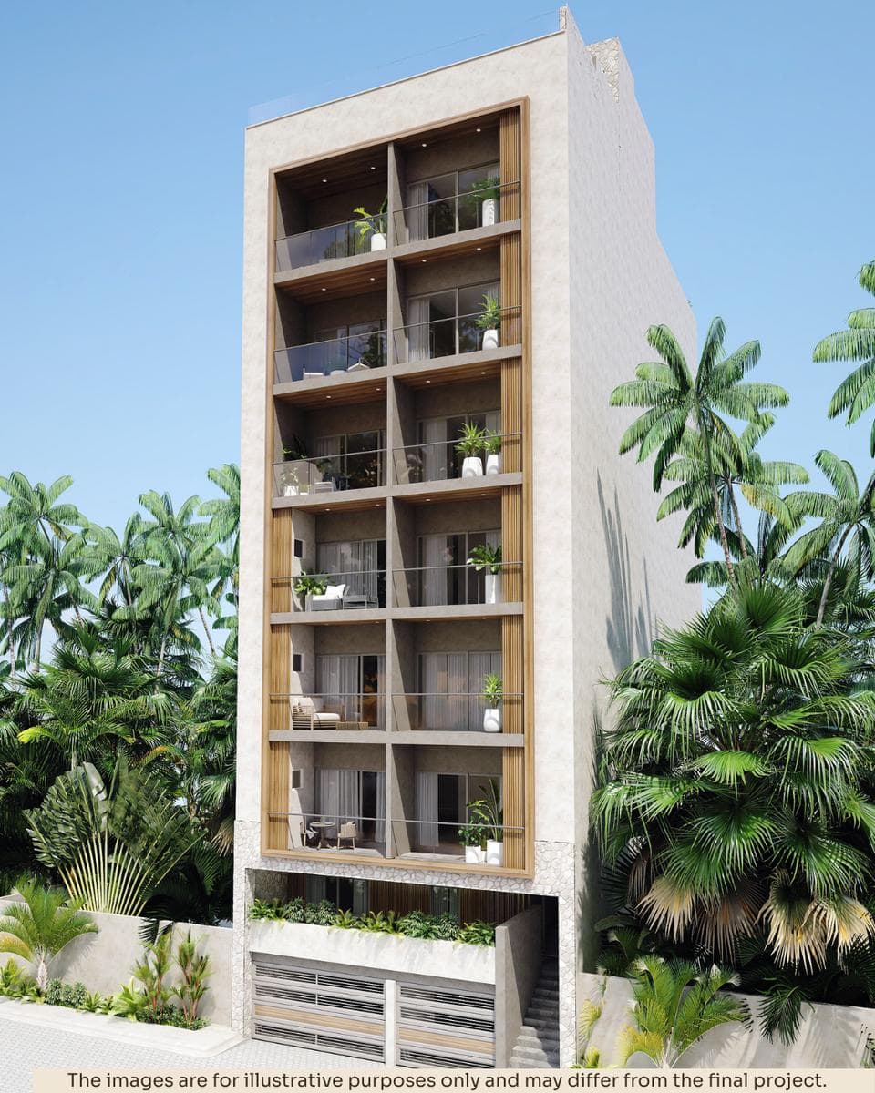 Departamento de 2 Recámaras en Venta en Playa del Carmen | Amplios Espacios Cerca de la Playa y Quinta Avenida