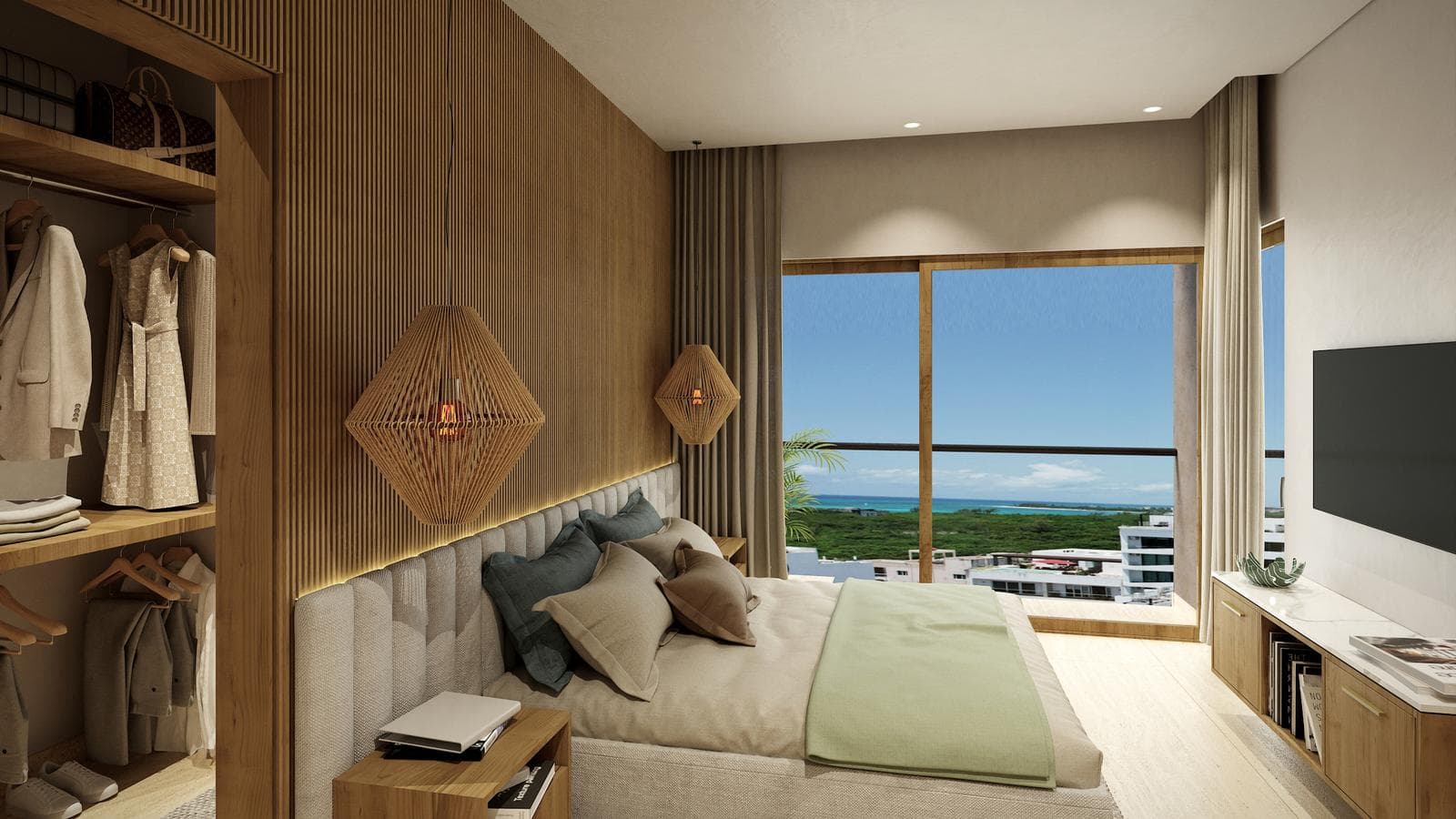 2-Bedroom Apartment for Sale in Playa del Carmen | Spacious Living Areas Near the Beach and Fifth Avenue