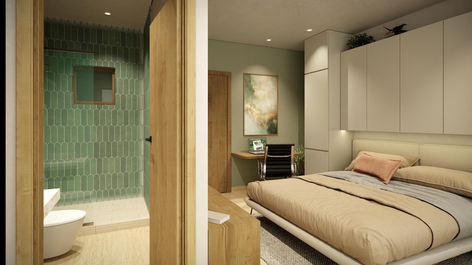 2-Bedroom Apartment for Sale in Playa del Carmen | Spacious Living Areas Near the Beach and Fifth Avenue