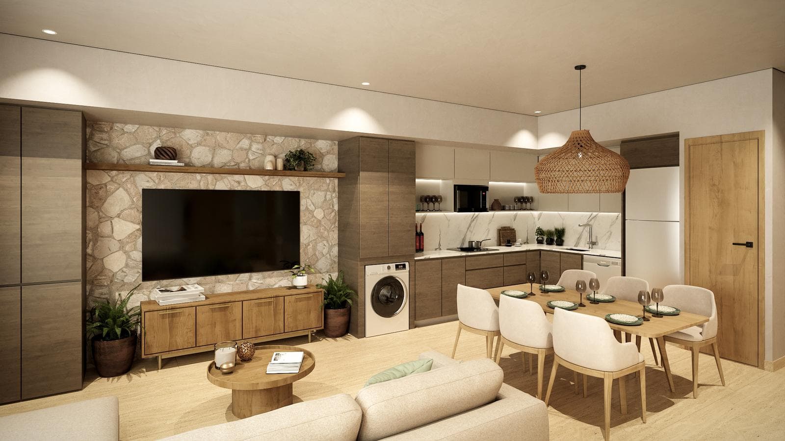 2-Bedroom Apartment for Sale in Playa del Carmen | Spacious Living Areas Near the Beach and Fifth Avenue
