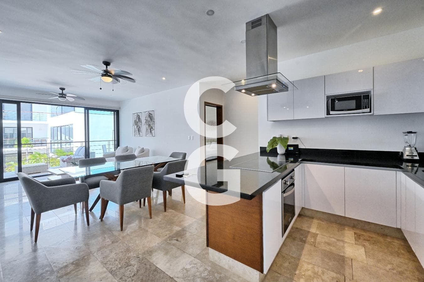 3-Bedroom Apartment for Rent in Cancún at Residencial Palmar