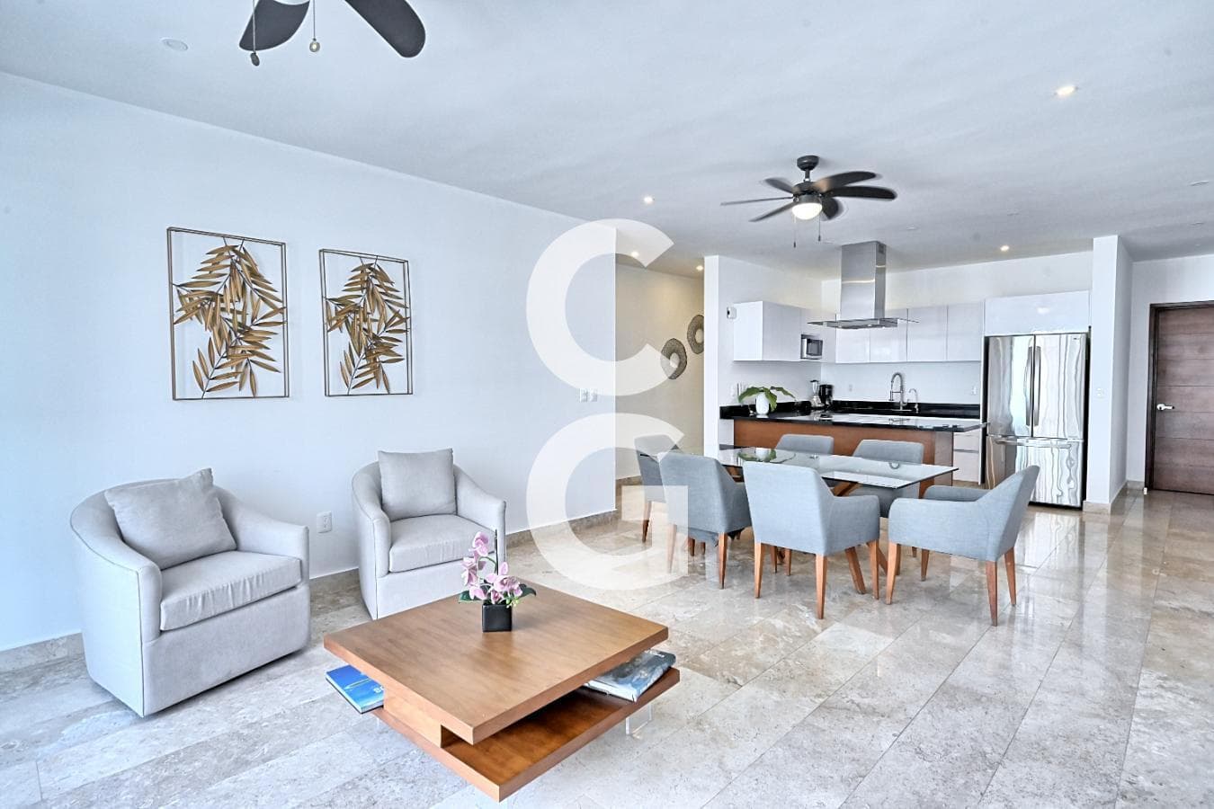 3-Bedroom Apartment for Rent in Cancún at Residencial Palmar