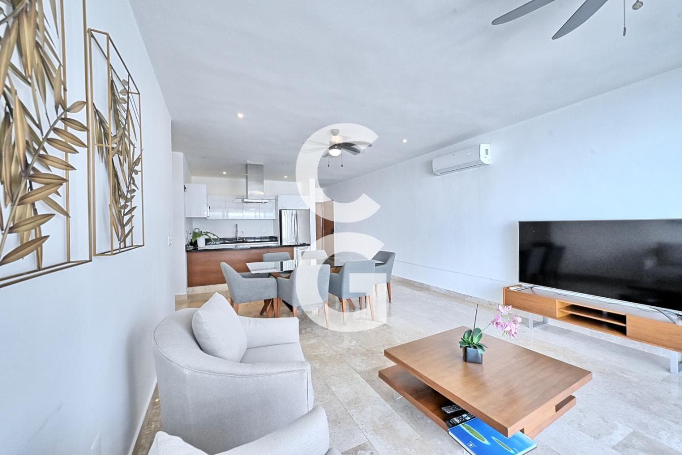 3-Bedroom Apartment for Rent in Cancún at Residencial Palmar