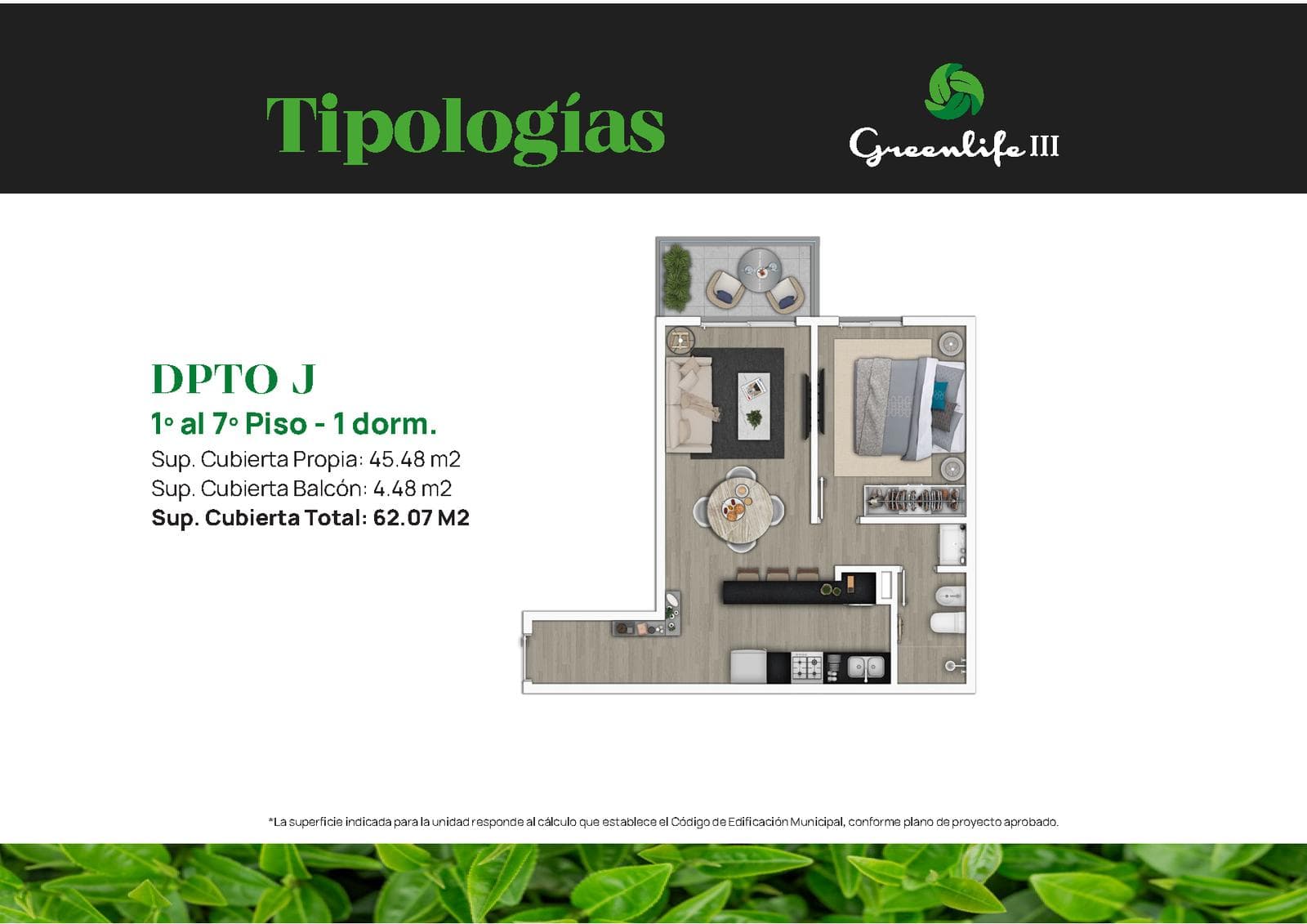 1-Bedroom Apartment for Sale on General Paz Street