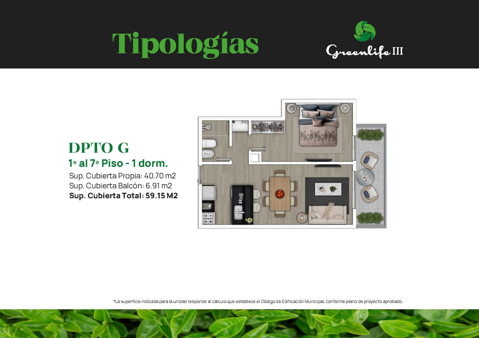 1-Bedroom Apartment for Sale on General Paz Street