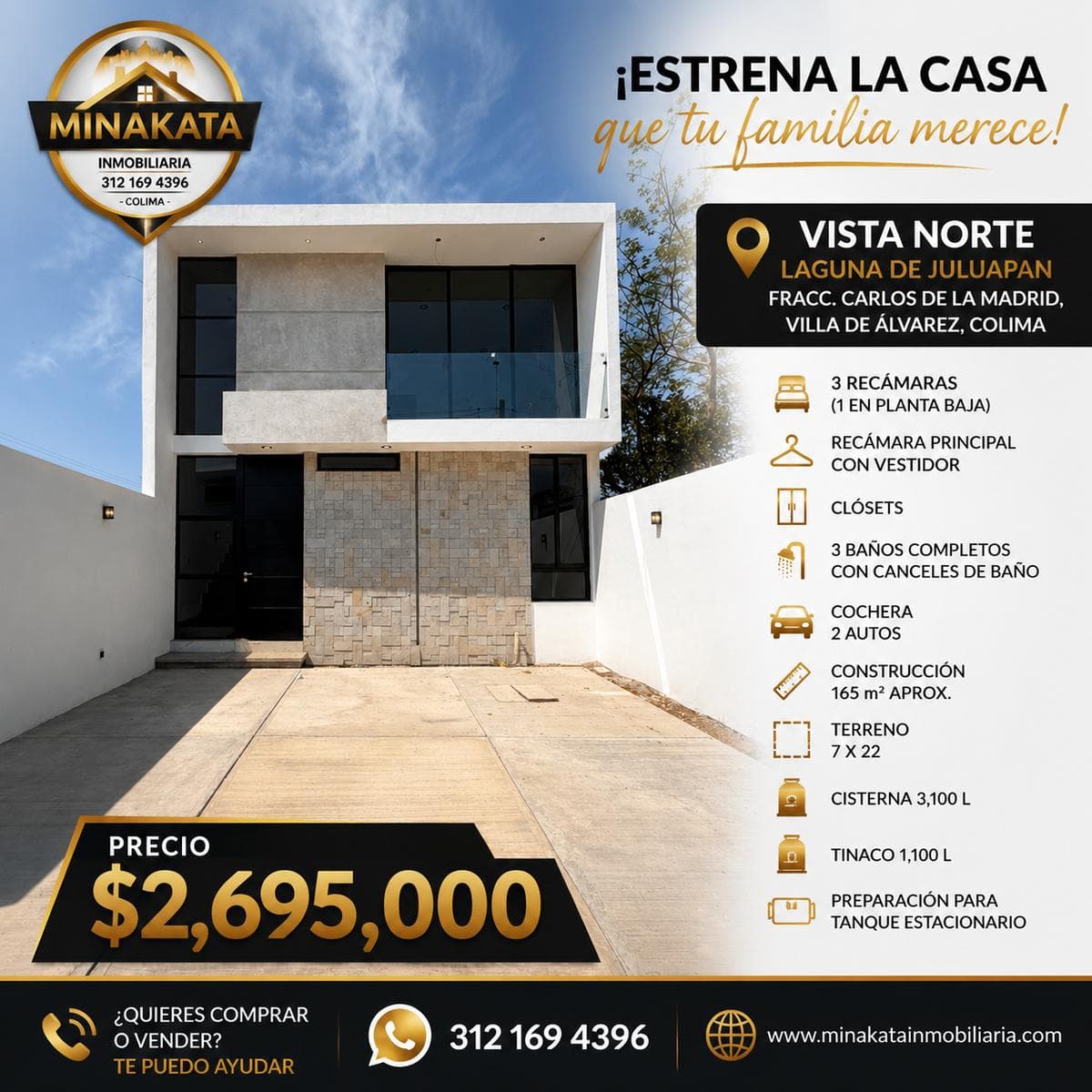 House for Sale, Laguna de Juluapan Street