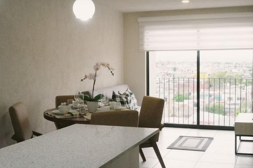 Furnished apartment for rent, Downtown area, Guadalajara, Jalisco.