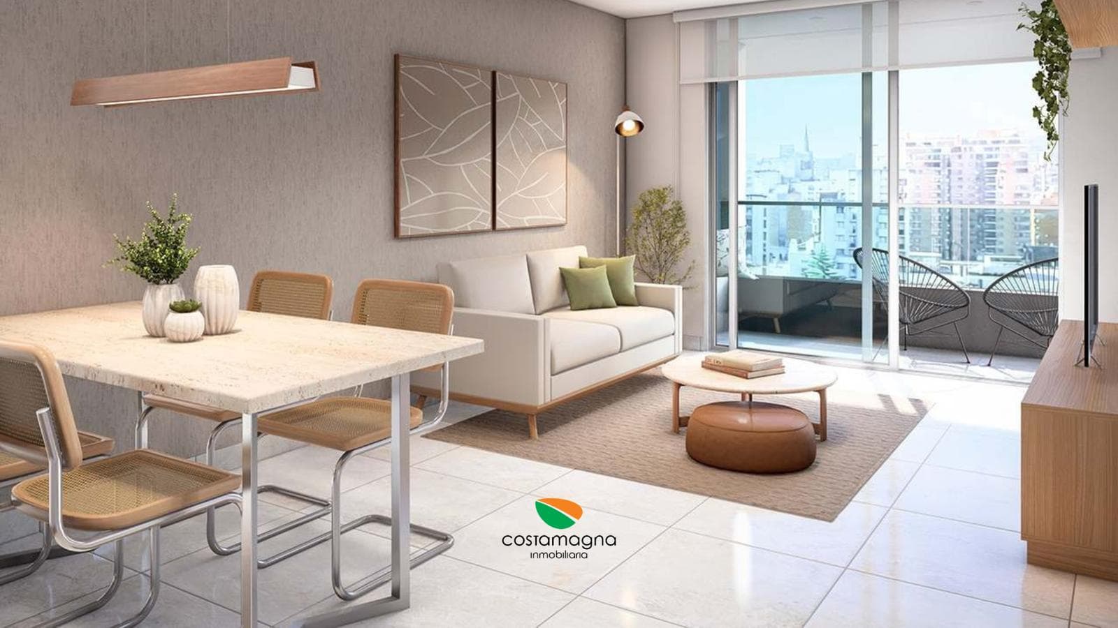2-Bedroom Ground-Floor Apartment on General Paz Street