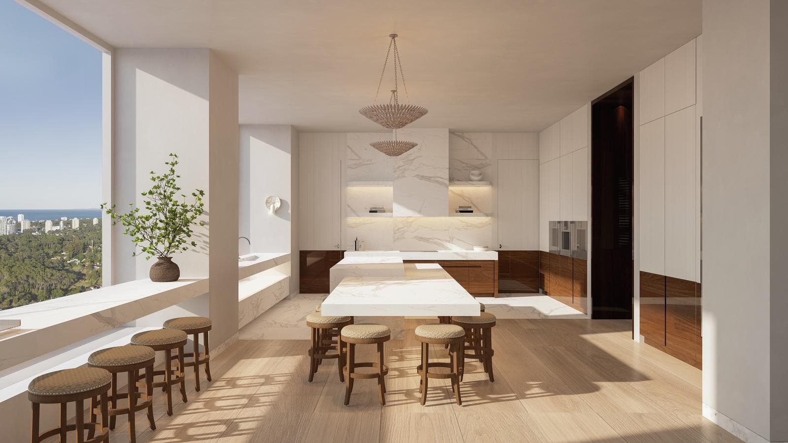 Exclusive “CIPRIANI Residences.” PENTHOUSES / DUPLEXES with 360° Views, Playa Brava
