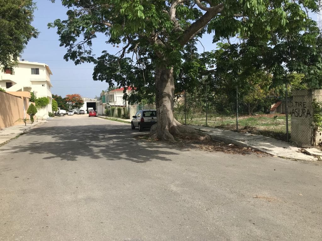 Mixed-Use Land for Sale in Playa del Carmen with Three Street Frontages and High Commercial Potential