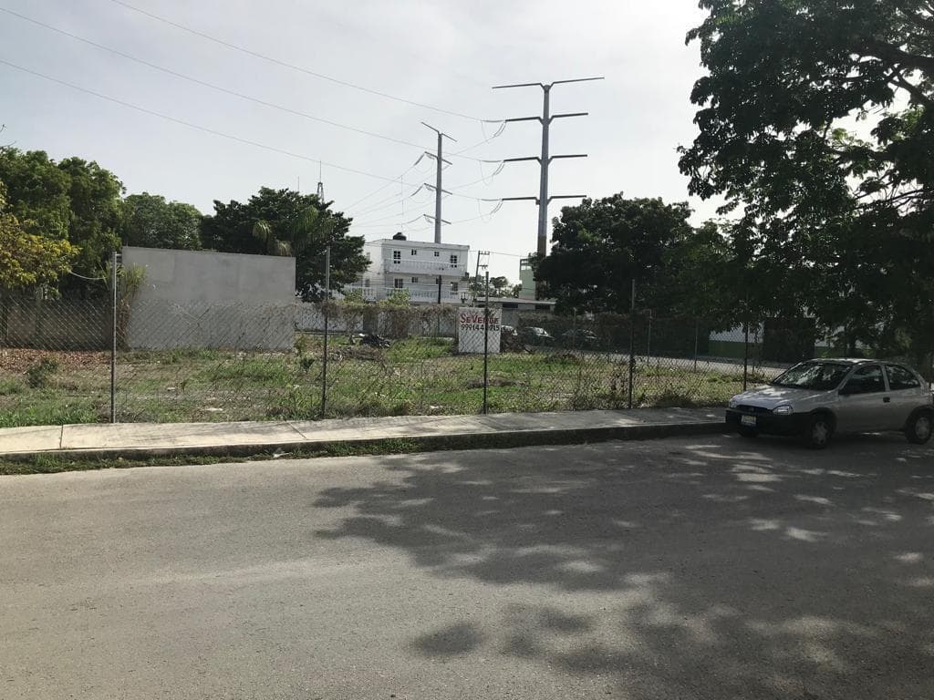 Mixed-Use Land for Sale in Playa del Carmen with Three Street Frontages and High Commercial Potential