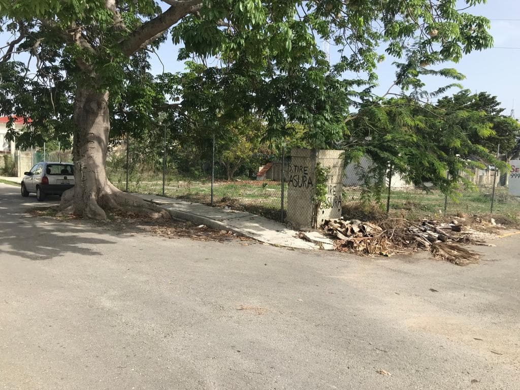 Mixed-Use Land for Sale in Playa del Carmen with Three Street Frontages and High Commercial Potential