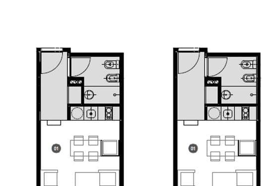 BRAND-NEW STUDIO APARTMENT FOR RENT WITH BALCONY IN NÚÑEZ—EXCELLENT LOCATION