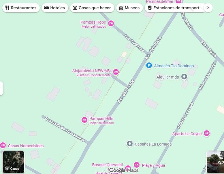 LAND FOR SALE IN MAR DE LAS PAMPAS