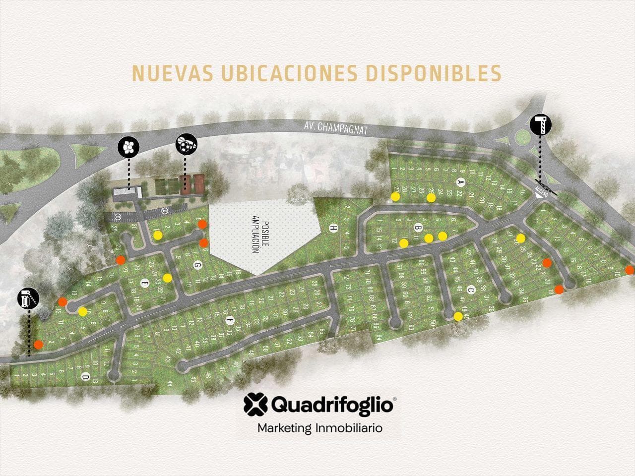 Land for Sale at Estancia Romero Day, 513 m²