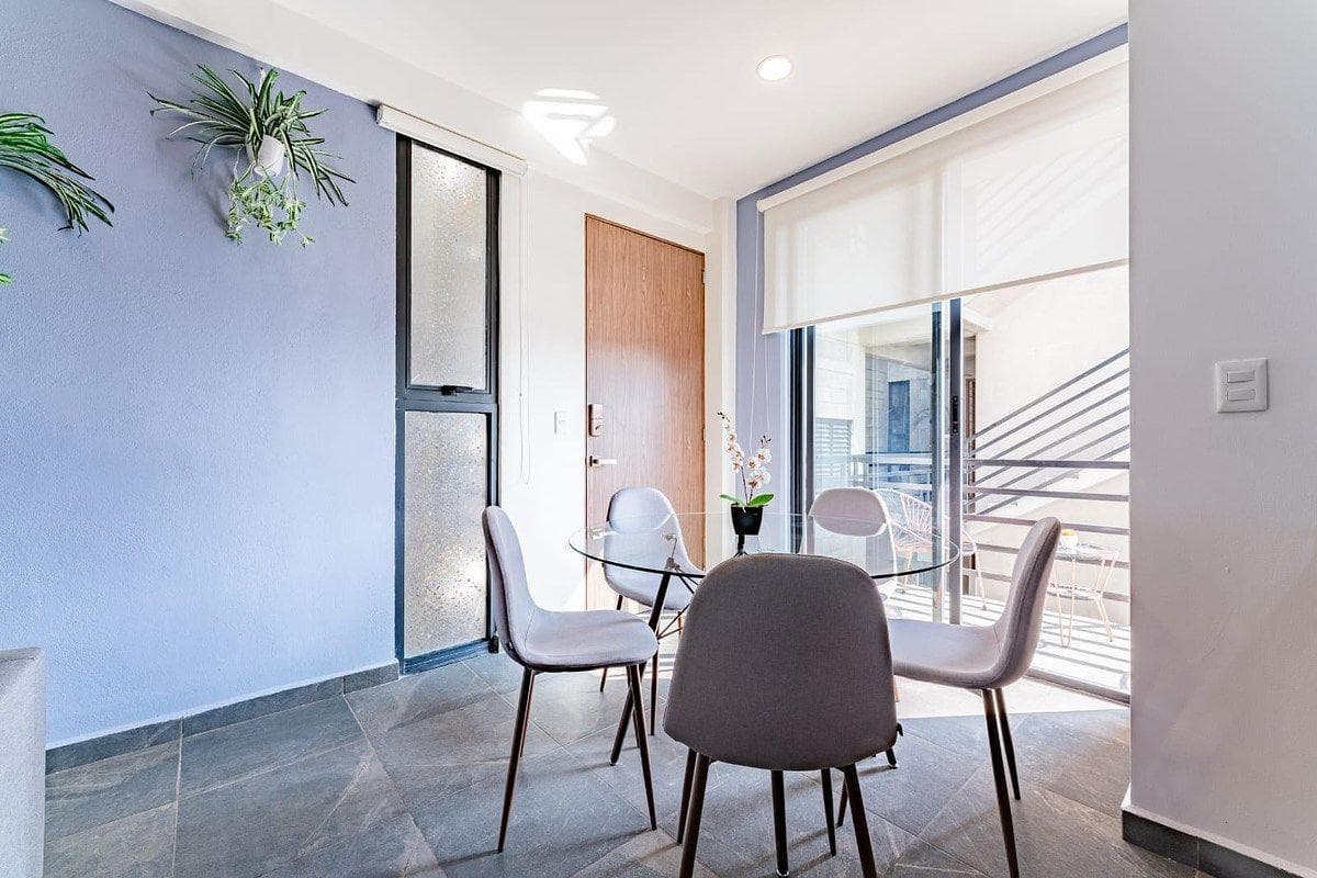 3-bedroom apartment with a private rooftop garden just steps from the Roma neighborhood.