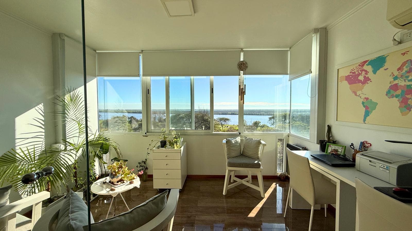 FOR SALE - 2-bedroom apartment with versatile layout | Unobstructed river view | Parking space | Renovated | Güemes 1861