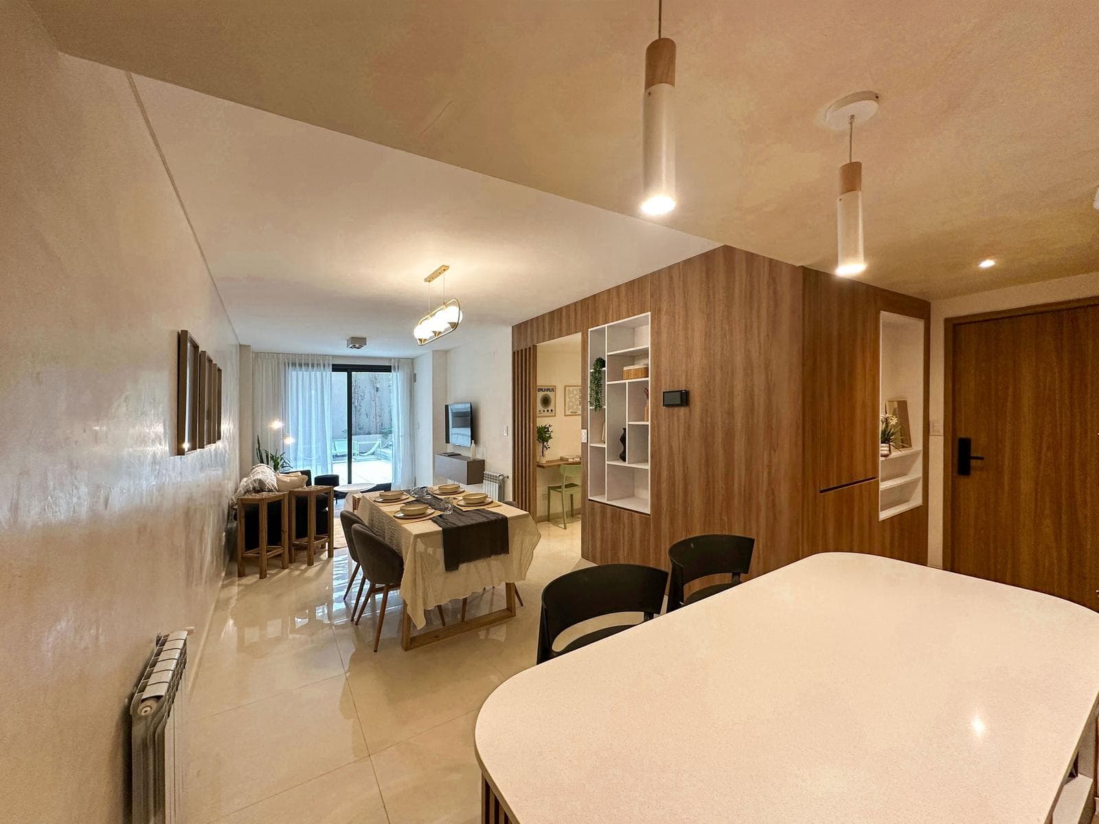 2-bedroom apartments with a private pool and barbecue area, plus amenities