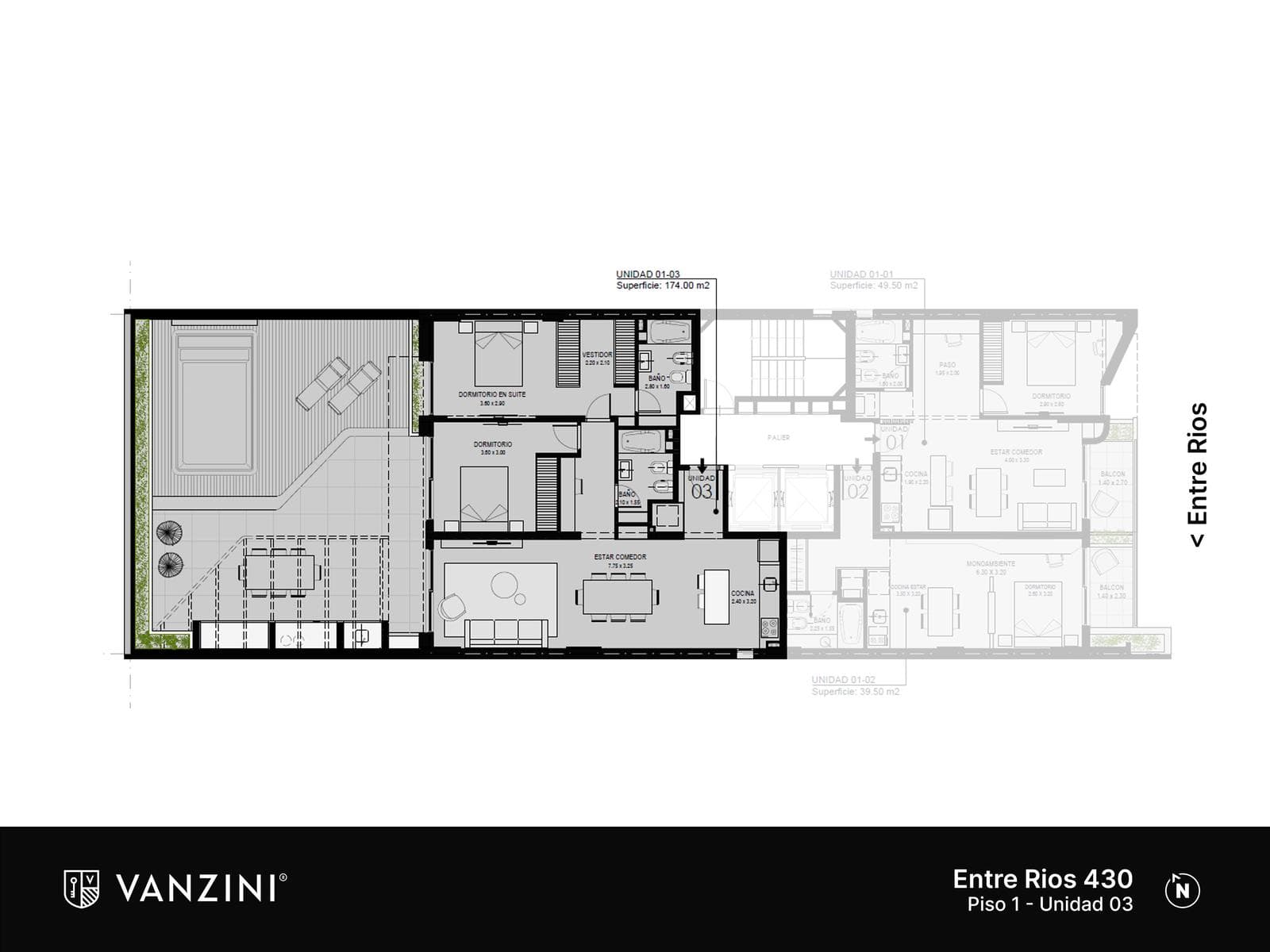2-bedroom apartments with a private pool and barbecue area, plus amenities