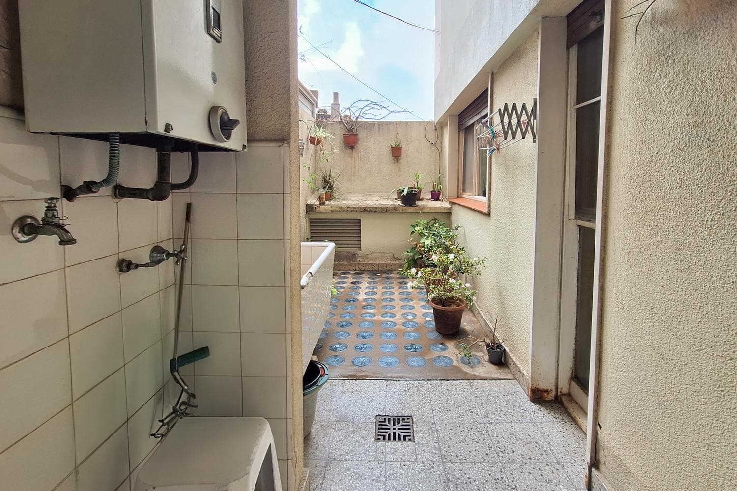 Bright 3-room apartment in Villa Crespo with 2 patios