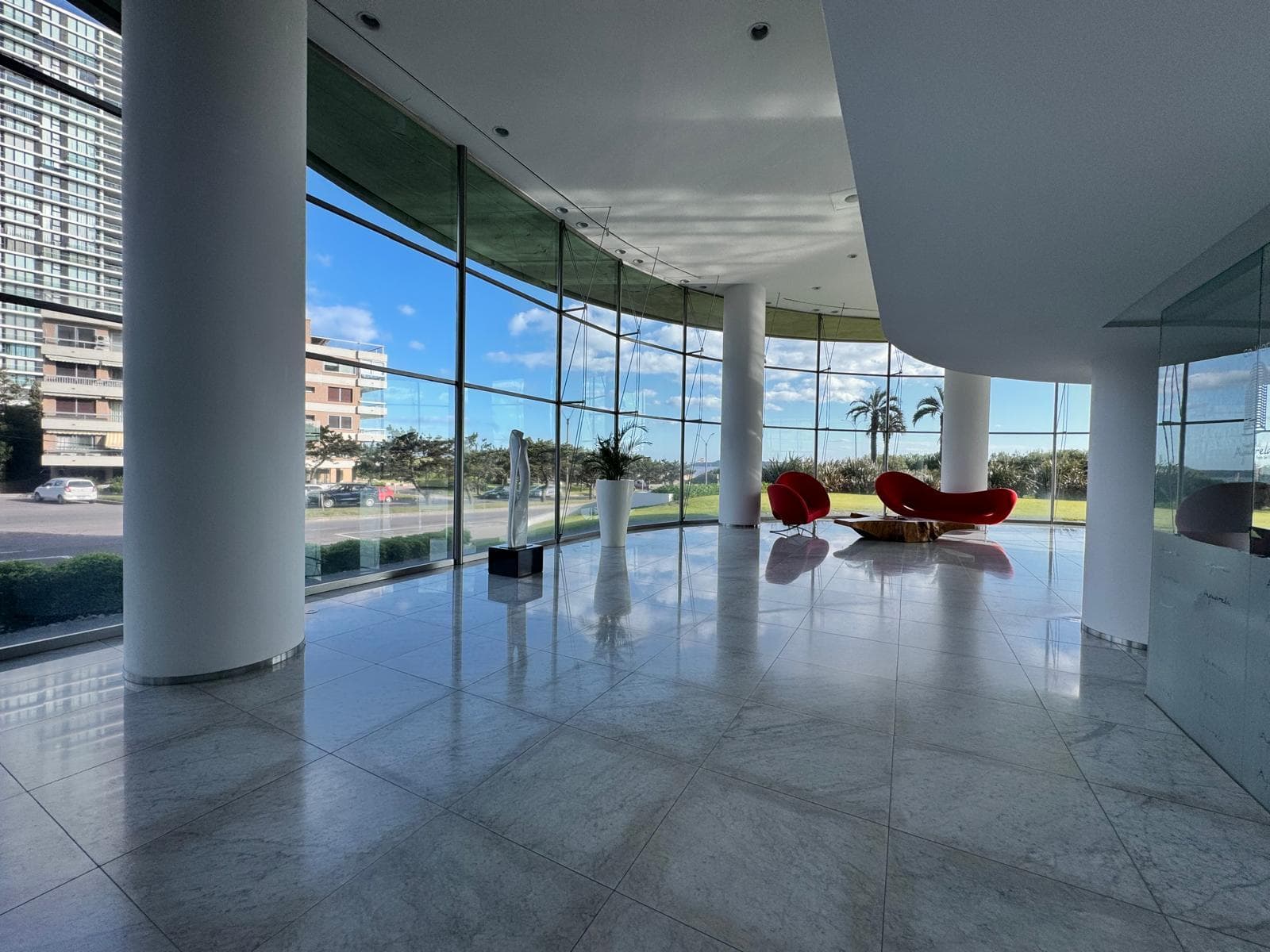 Beautiful beachfront property with a stunning ocean view