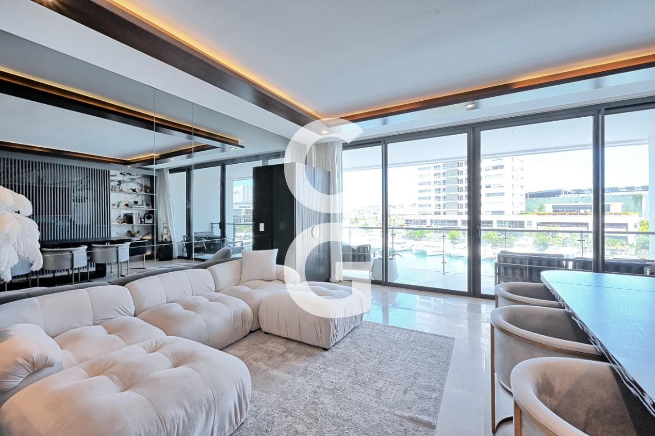 3-Bedroom Apartment for Rent in Cancún at Blume Puerto Cancún