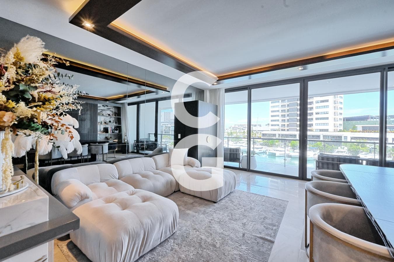 3-Bedroom Apartment for Rent in Cancún at Blume Puerto Cancún