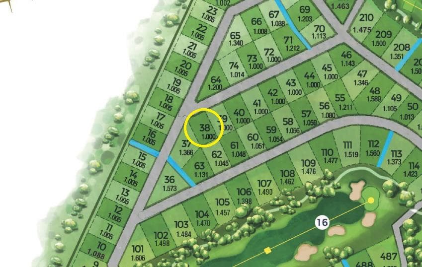 EL TERRON - LOT FOR SALE - EXCELLENT LOCATION - FLOOR PLAN