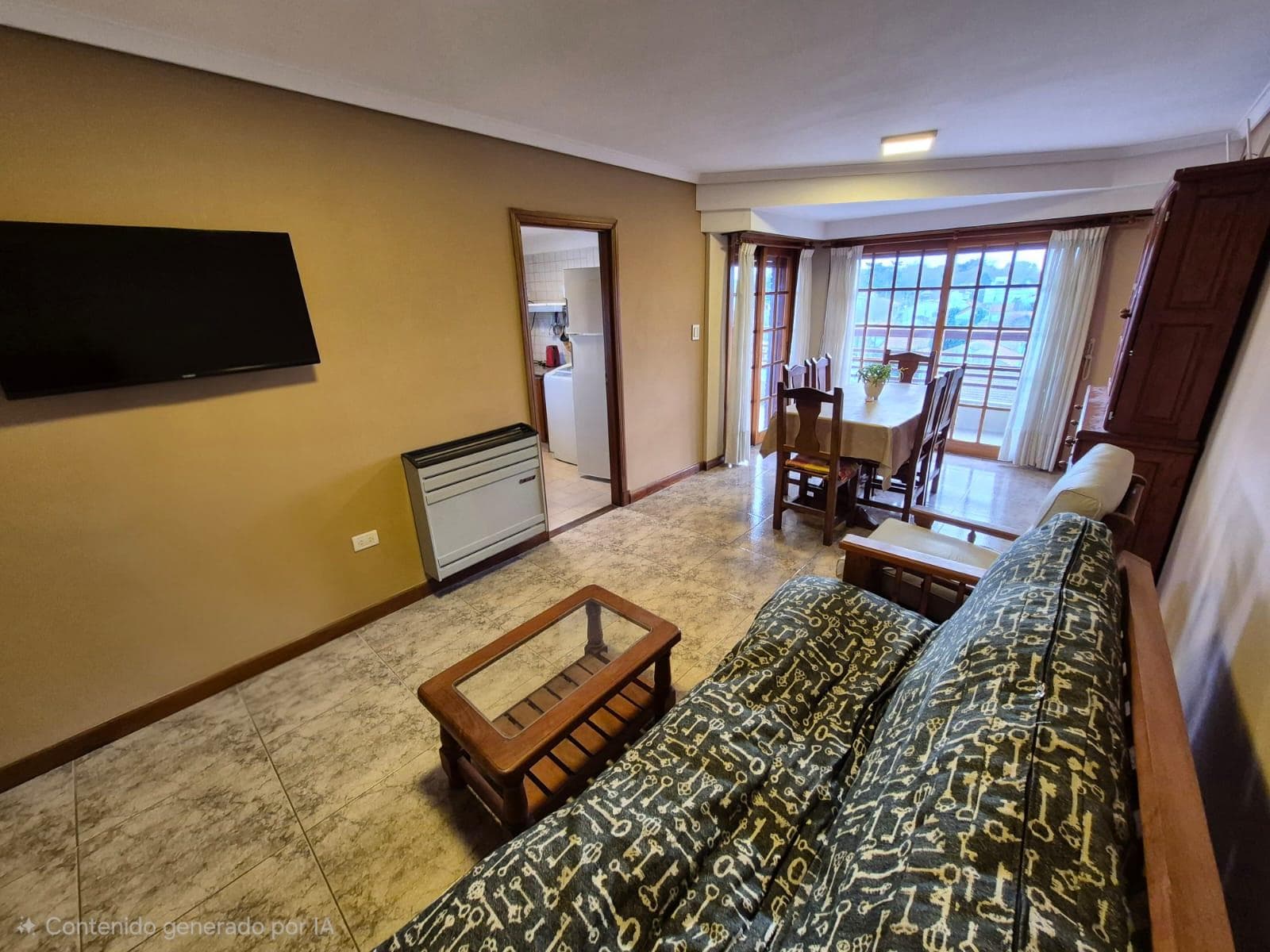 3-room apartment with a balcony, terrace, and attached garage just a few meters from the ocean in Punta Mogotes
