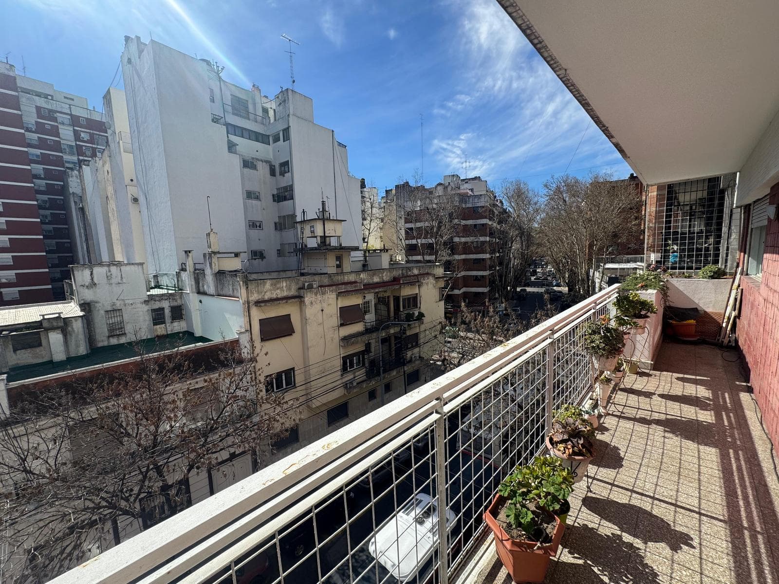4-ROOM APARTMENT. FACING THE STREET. BALCONY. BATHROOM AND TOILET. STORAGE ROOM