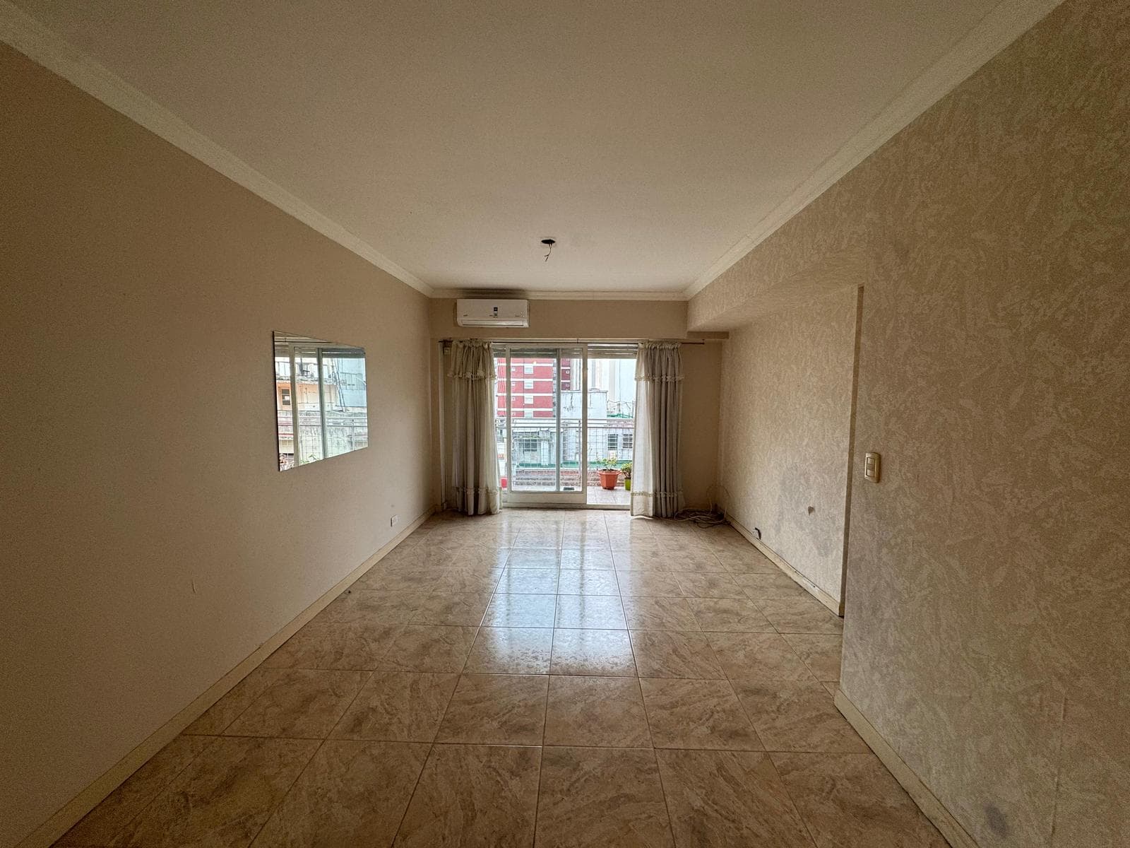 4-ROOM APARTMENT. FACING THE STREET. BALCONY. BATHROOM AND TOILET. STORAGE ROOM