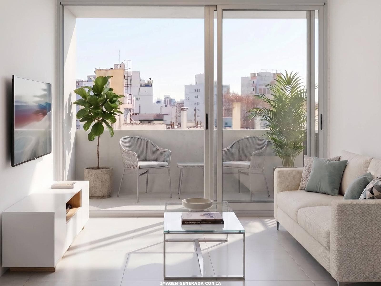 3-Bedroom, 2-Bathroom Apartment in a High-End Tower, Suitable for Professional Use, Full Amenities, Patricios Park