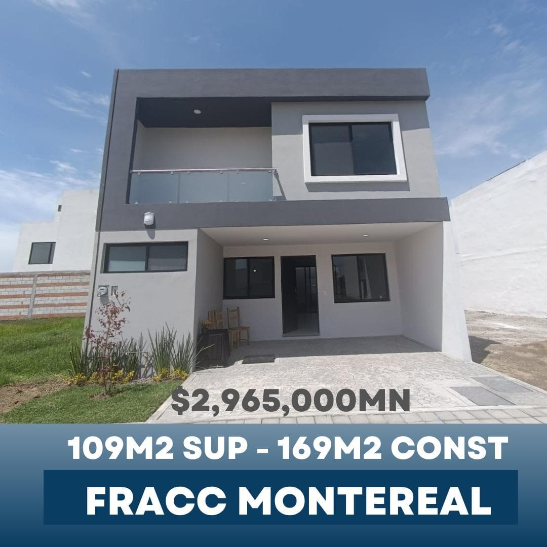 House for Sale in the Monterreal Subdivision, San Pedro Cholula
